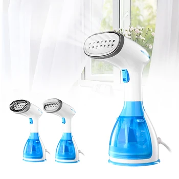 

Handheld Garment Steamers Mini Iron Hanging Hot Machine Clothes Dry Cleaning Brush Fabric Steam For Travel Home