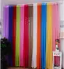 15 Color 2023 new Rainbow Curtain Tulle Door Window Curtain Drape Panel Sheer Scarf Valances Modern bedroom Living Room Curtains 2