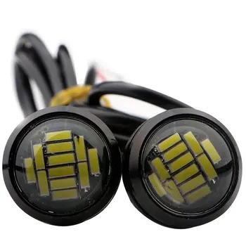 

23MM 4014 12Led LED Hawkeye Lamp Car LED Eagle Eye Lights Lamp Reverse Backup Light Signal Bulb for Motorcycle Car