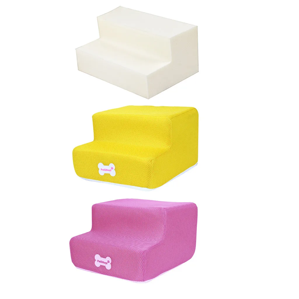 Pet Steps сертифицированная пена для собак и кошек от Best Puppy S2 Steps Mesh Pet нескользящая Нижняя лестница и крышка лестницы комбинация