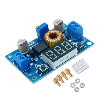 

Newest Buck Voltage Regulator DC-DC Step Down Converter 5-36V to 1.25-32V 5A hot sale