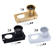 Алюминиевый держатель для фена с 1 чашкой для большинства волос Drye держатель для фена настенный держатель из нержавеющей стали подвесной стеллаж Органайзер