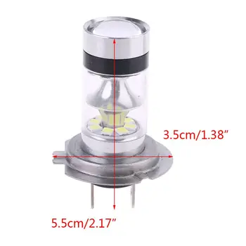 

2pcs Car H4/H7 8000K Hi/Lo Beam 20 LED Fog Light Driving Bulb White Lamp 270E
