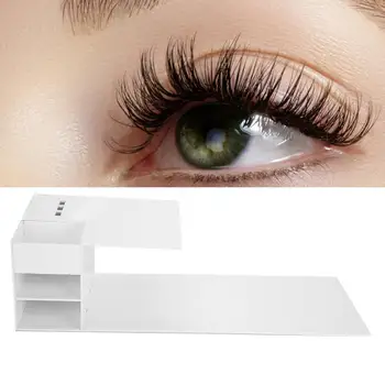 

False Eyelashes Natural Professional Acrylic Eyelash Extension Pillow Shelf Stand With Tweezers Rack Natural