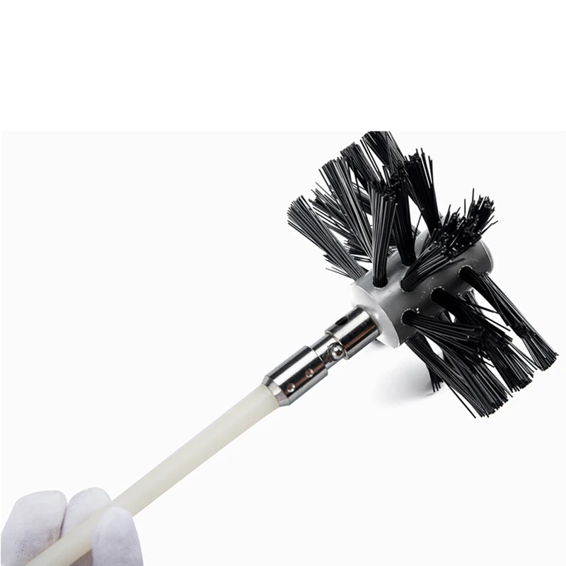 Beibei 41cm Chimney Cleaning Brush Kit Sweeping Drain Rod Set Rotary