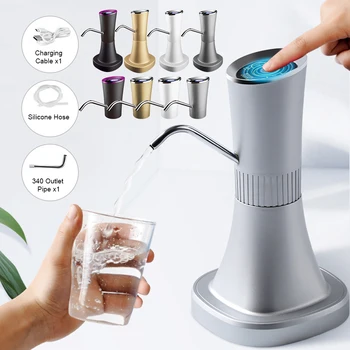 

2020 Water Bottle Pump Electric Water Dispenser Wireless Portable Electric Automatic Water Pump Bucket Bottle Dispenser