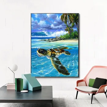 

Paint By Numbers Kits DIY Oil Painting For Adults, Kids, Beginner's Relax 16X20 Inch Frameless For Home Decoration