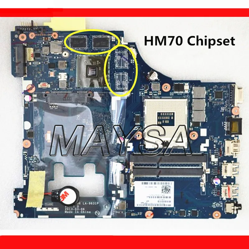 Оригинальная системная плата подходит для материнской платы Lenovo G500 VIWGP/GR LA-9631P с