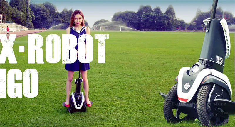 I-ROBOT-GO two wheels balancing vehicle Stand and sit adult foldable electric scooter self-banlance Body feeling vehicle (5)