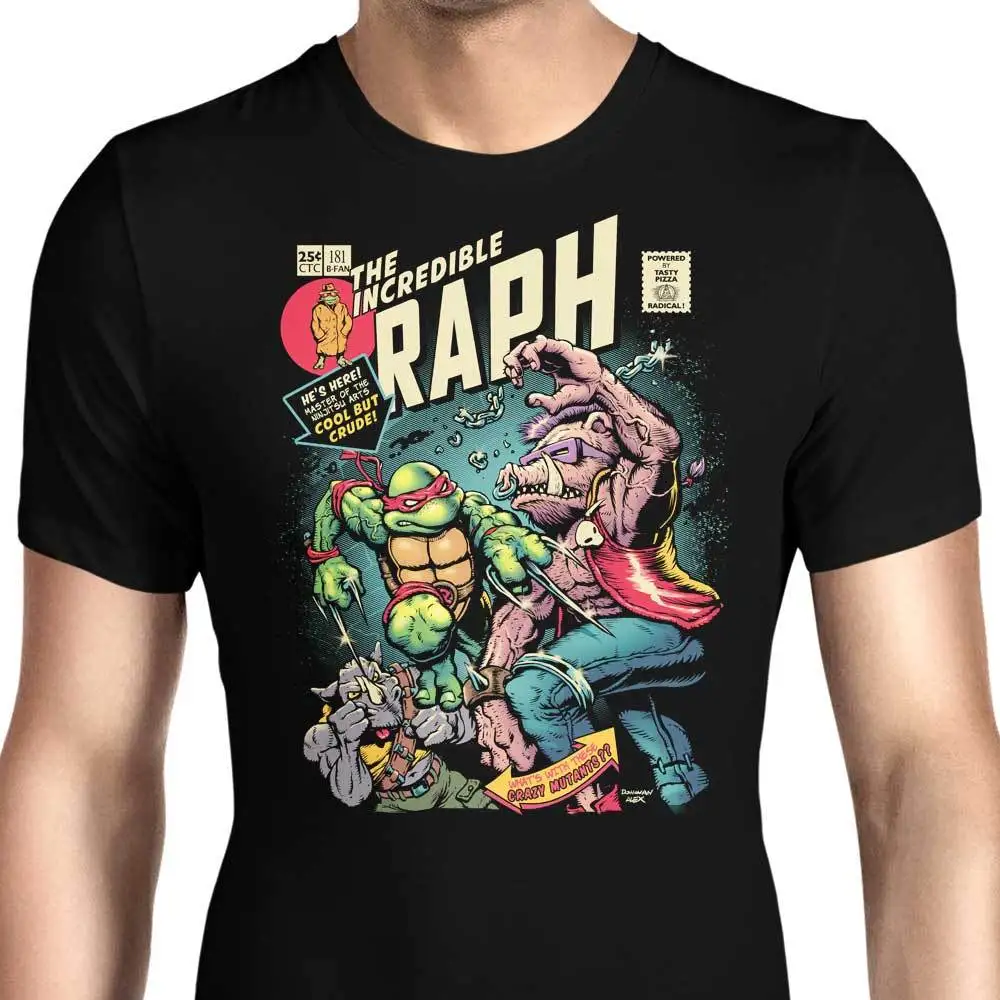THE INCREDIBLE RAPH футболка мужская с графическим принтом Футболки Повседневная Хлопковая мужская одежда