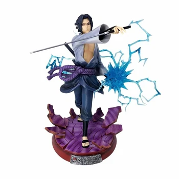 

Naruto Shippuden Anime Model Chidori Ver Uchiha Sasuke GK Action Figure 28.5cm PVC Statue Uzumaki Naruto Figma Collectible Toys