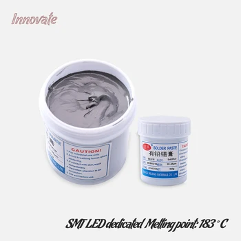 

SD-318 low temperature LED SMT Solder Paste sn63pb37 25~45μm 500g no clean BGA Solder flux SMT Leaded tin pastex