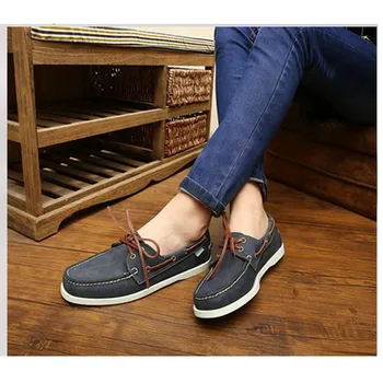 

Men Loafers Shoes Genuine Leather Casual Sneakers Male Fashion Boat Footwear Soft Dress Party Shoes Men Designer men's shoes