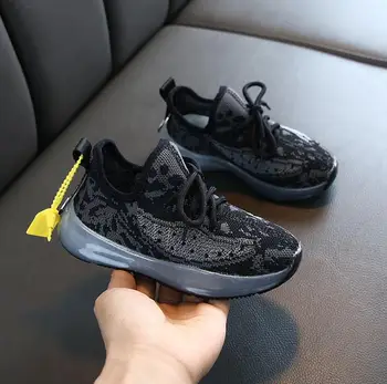 

2020 Spring Kids Running Shoes For Boys Girls Fashion Breathable Sport Sneakers Children School Shoes Mesh Kids Running Shoes