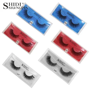 

1 Pairs 3D Mink Fur False Eyelashes Natural Three-dimensional Multilayer Volume Eyelash Extension New Style Makeup Tools