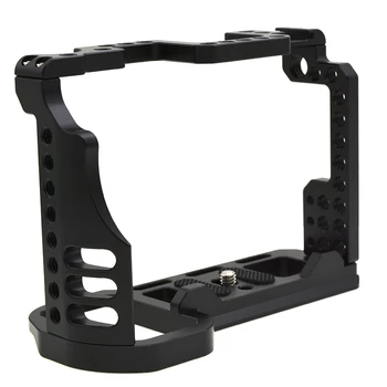 

Durable Aluminum Alloy Camera Cage Video Stabilizer Mount Protective Cover Housing For SonyA7R4 Camera Accessories YGNE