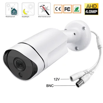

4.0MP AHD Camera Security Video Surveillance Outdoor Camera Weatherproof HD CCTV Camera 4MP 36 Leds Light 50M Night Vision