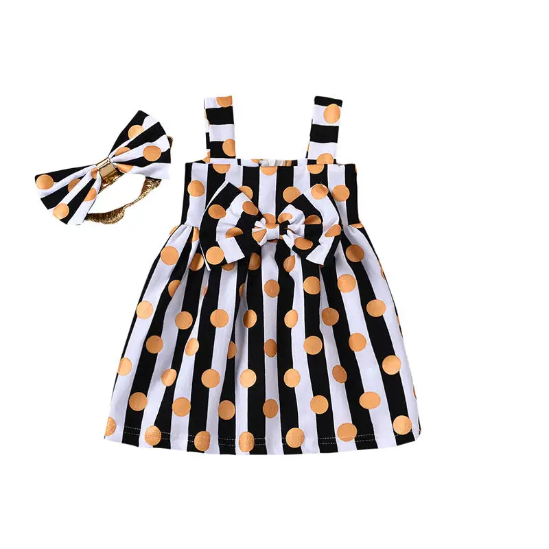 newborn baby girl dress summer babe princess dress (3)