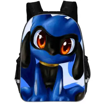 

Cute Pokemon Pikachu Children Anime Backpacks Boys Girls Teenager School Bags Mochila kids schoolbag