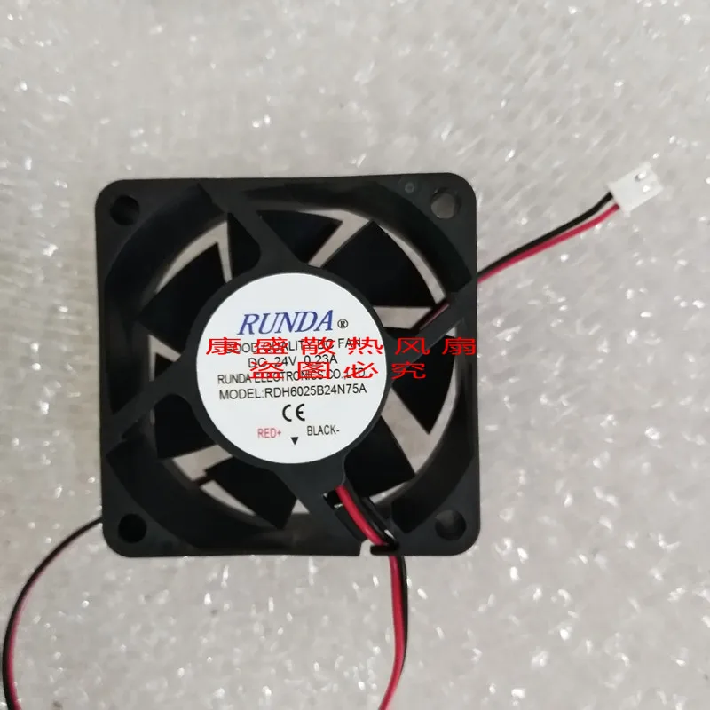 

XFAN RDH6025B серверный охлаждающий вентилятор DC 24 В 0.14A 60x60x25 мм 2-проводной