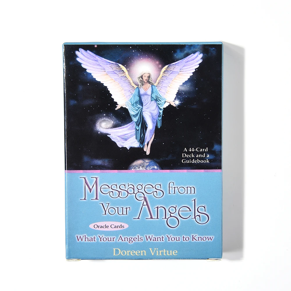 

Board Game Toys Messages from Your Angels What Your Angels Want You to Know Tarot Oracle Cards Collectible for Children Gifts