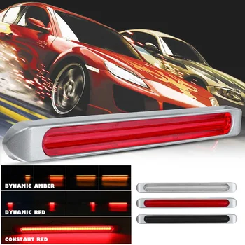 

72 led Trailer Truck Taillights 3rd Brake Light + Flowing Turn Signal Lamp + Dynamic Running Tail light Waterproof with Bracket