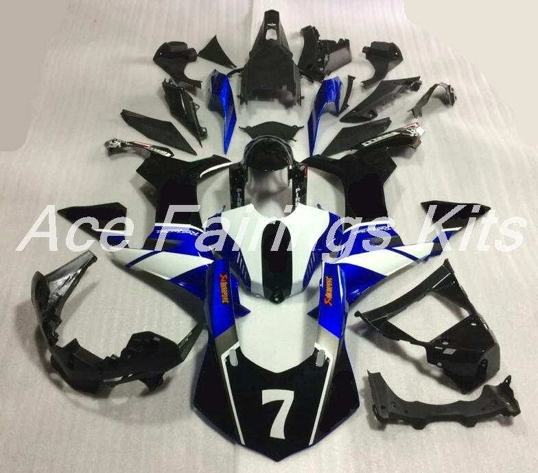 4 подарки ABS литья под давлением Полный обтекатели комплект подходит для YAMAHA YZF-R1 15 16 17 пользовательские Обтекатели номер 7
