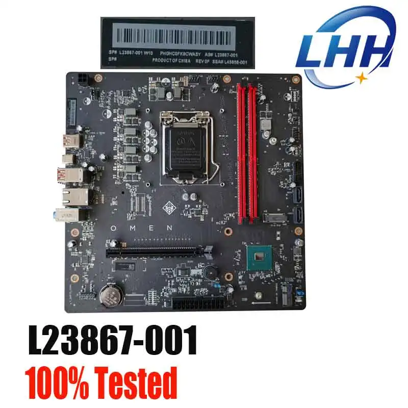 

L23867-001/601 For HP OMEN OBELISK 875-0014 DT PC US Motherboard Mainboard 17582-1 AS#L45958-001 H370 LGA1151 DDR4 Tested