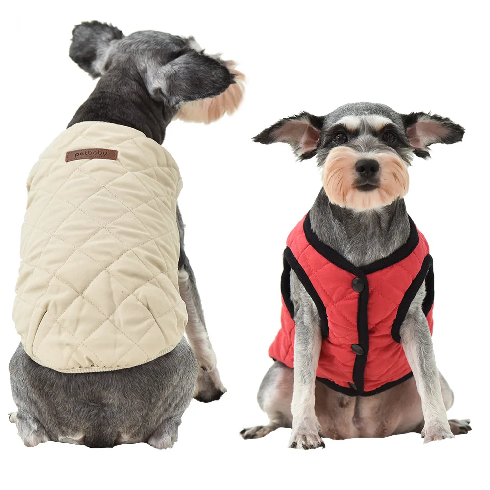 

Dog Clothes Winter Warm Pet Dog Jacket Coat Puppy Christmas Clothing Hoodies For Small Medium Dogs Puppy Yorkshire Outfit XS-2XL