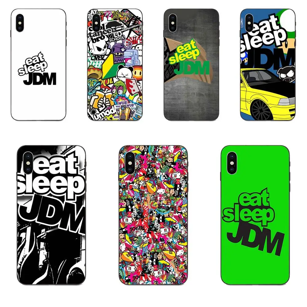 

Pattern Sticker Bomb Eat Sleep Jdm For Huawei Mate 9 10 20 P8 P9 P10 P20 P30 Lite Mini Play Pro P smart Plus Z 2017 2019