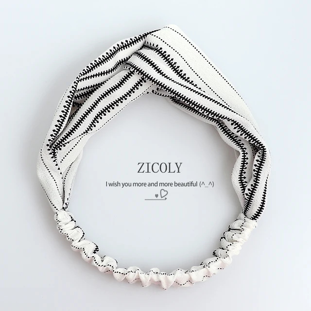 New Women Fashion Hair bands Cross Knot Elastic Hair Band Korean face wash hair band girl small fresh HairBands Hair Accessories style-33
