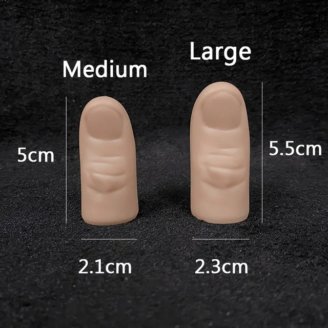 Introducing the 5pcs PET Thumb Tip Magic Tricks Magician Accessory