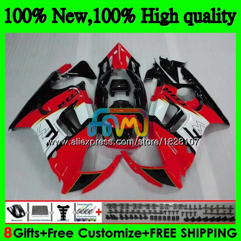 CBR600F3 комплект для HONDA CBR 600F3 600 FS F3 95 96 1997 1998 3BS. 159 топ красный белый CBR600FS CBR600 F3 1995 1996 97 98 обтекатель бака