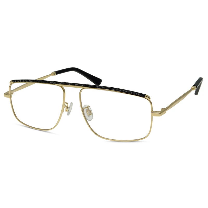

New Fashion Women's Rectangular Glasses Retro Classic Metal Optical Glasses Frame Cat Eye Myopia Glasses