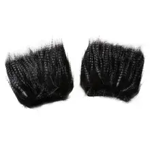 Женская обувь с искусственным мехом высотой 15 см; 1 пара; ботильоны; Цвет черный, белый