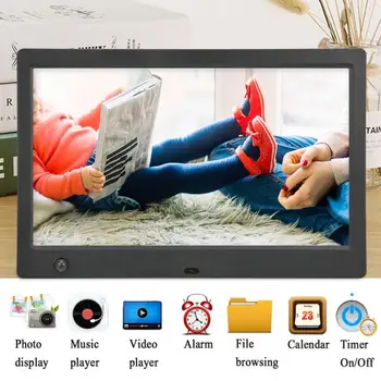 

digital photo frame 10" inch 1024*600 HD Human Body Induction Digital Photo Frame Screen Multiple Languages Screens Ratio 16:9