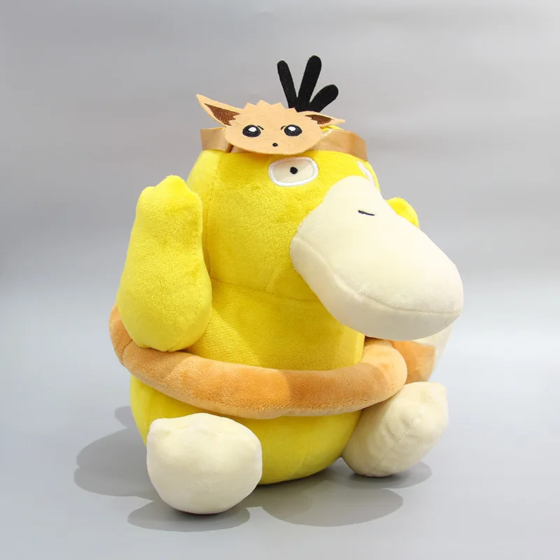 23 см Плюшевые Psyduck одеваются как Eevee мягкие милые куклы подарок для детей игрушки