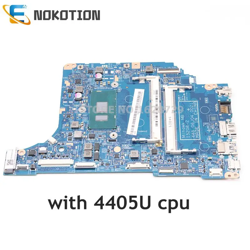discounted NOKOTION 15208-2 448.06J04.0021 NB.G7A11.003 Main board For Acer aspire V3-372 V3-372T Laptop mothe