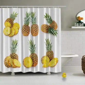 

Collection Pine Images Photo Waterproof Shower Curtain for Guest Suite,79''L x 72''W
