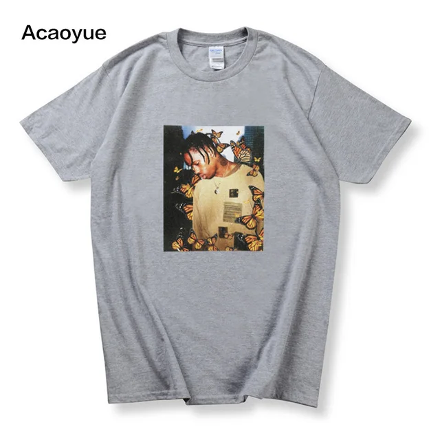 2020 Travis Scott Butterfly T Shirt 