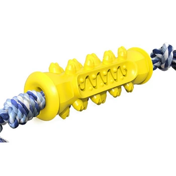 

Dog Toothbrush Toy Bone Shape Dog Chew Toys for Aggressive Chewer Tooth Cleaning Chewing Playing Toys