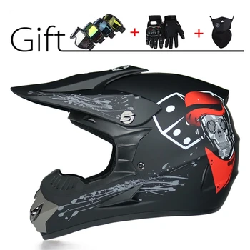 

Unisex Motorcycle Adult Motocross Off Road Helmet Atv Dirt Bike Downhill MTB DH Unisex Racing Helmet Cross Helmet Capacetes