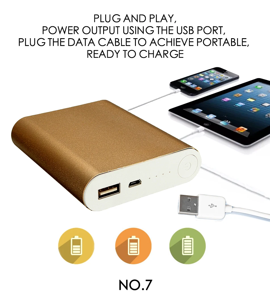 Внешний аккумулятор для xiaomi 5 В 18650 А 4x со светодиодным индикатором|charger charger|charger for