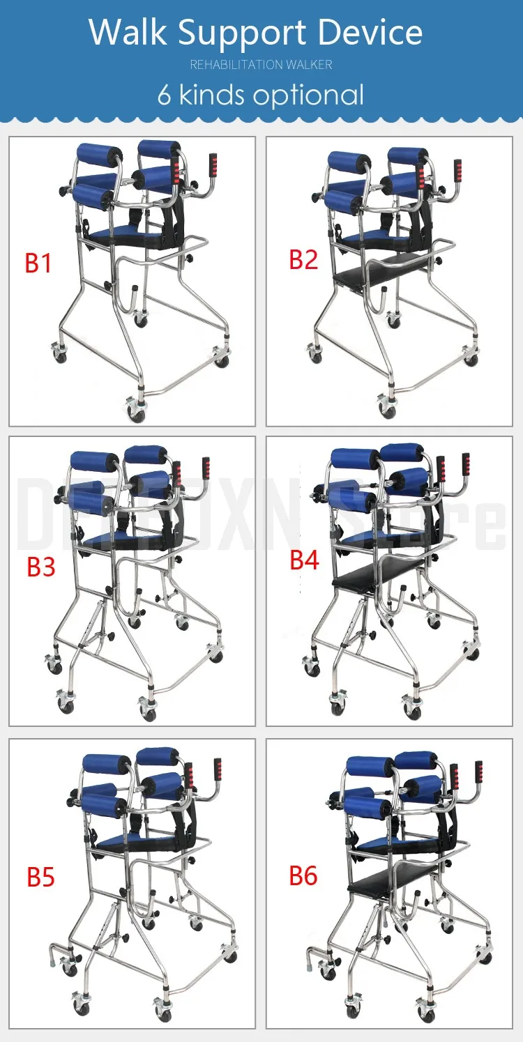 4 или 6 колес ходьба помощь из алюминиевого сплава для восстановления ходунков для взрослых людей с инвалидностью, для пожилых людей, ходьба, поддержка