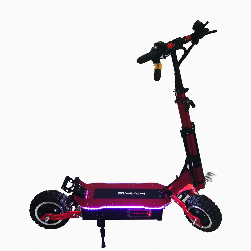 

KK10S New arrival 60v 5000w powerful 95km/h dual hub motor fat tire electric scooter for adults