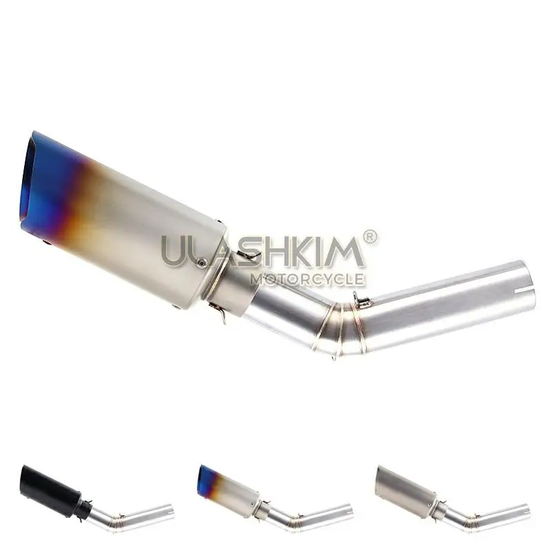 Мотоцикл Полная выхлопная средняя труба без шнуровки для Suzuki GSXR600 Gsxr700 Gsxr750 k7 GSX R700