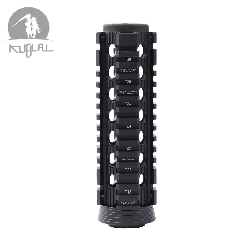 7 дюймов Carbine Handguard страйкбол Трой Drop in Quad Rail Mount Tactical Picatinny для геля