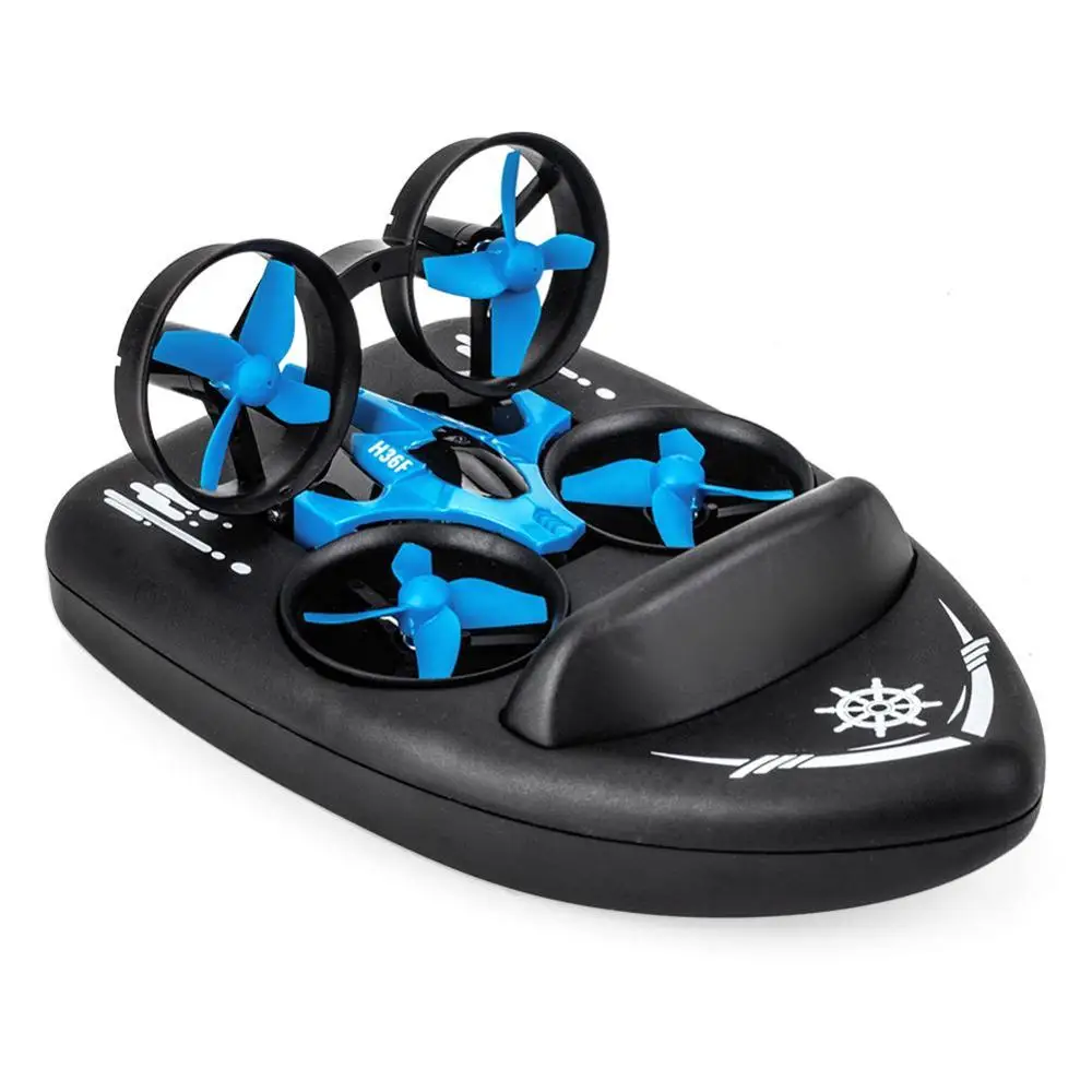 

NEWEST JJRC H36F 3 in 1 RC Drone Quadcopter/Vehicle/Hovercraft Boat Drone Kids Toys