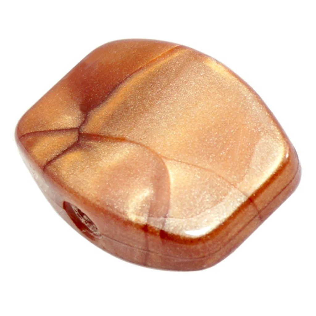 6Pcs Guitar Tuners Machine Head Buttons Natural Texture Tuning Knob Button
