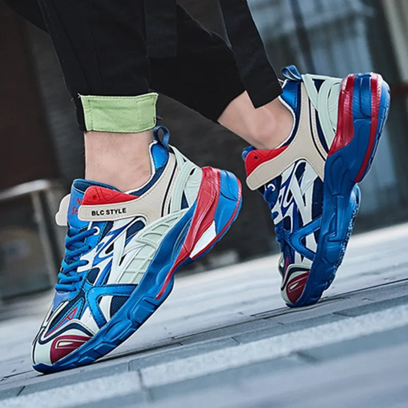 

920 Autumn New Style MEN'S SHOES Paris 4 Generation Fashion Catwalks Shoes INS Dad Shoes Net Red Couples Athletic Shoes